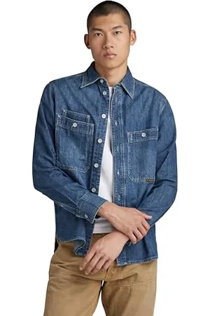 G-Star RAW Herren Nimes Regular Hemd, , L