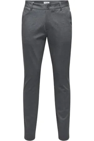 Only & Sons Herren Onsmark Slim Check 020920 Pant Noos Stoffhose, , 32W / 30L EU