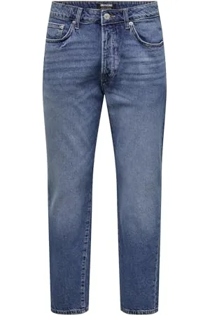 Only & Sons Herren Onsyoke Tapered Box Tai DNM Cbo Noos Jeans, , 34W / 32L EU