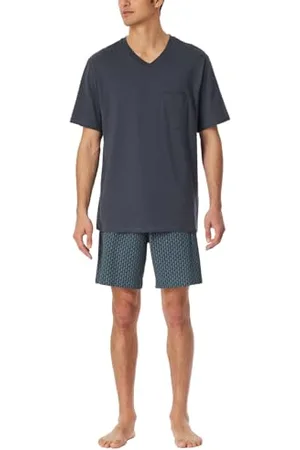 Schiesser Herren Schlafanzug kurz V-Ausschnitt - Nightwear Set, , 50