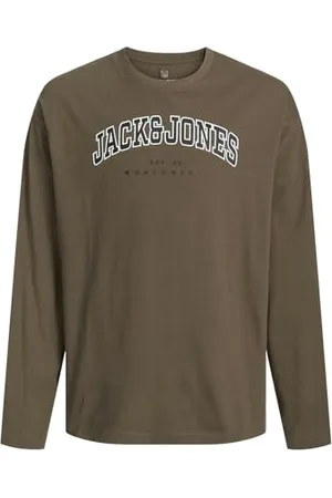 JACK & JONES Jungen Jjecaleb Varsity Tee Ls O-Neck Jnr Langarmshirt, , 128