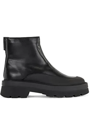 HUGO BOSS Damen Denory Zipbootie-c Zip-Stiefel, , 39 EU