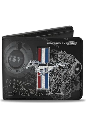 Buckle Herren Geldbörse, , 4.0" x 3.5"