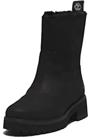 Timberland Damen Carnaby Cool Basic Warm Pull On WR Chelsea Boot, Jet Black_1, 37 EU