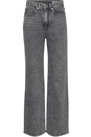 VERO MODA Female Weit geschnitten VMTESSA Hohe Taille Weiter Beinschnitt Jeans