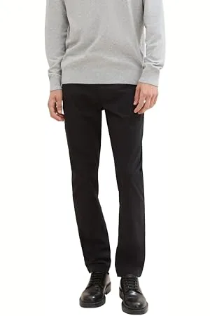 TOM TAILOR Herren Chino Hose aus Stretch Twill, , 28/34