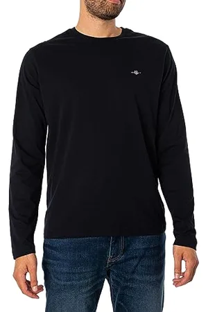 GANT Herren Reg Shield Ls T-Shirt T Shirt, , M EU