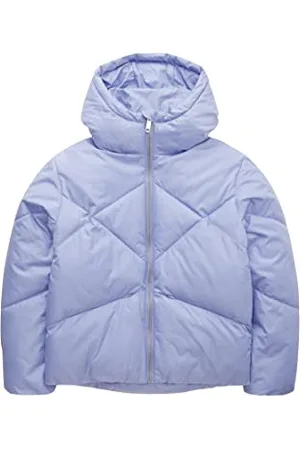 TOM TAILOR Mädchen Kinder Winterjacke mit Kapuze 1033323, Lila, 176
