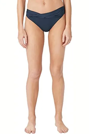 QS by s.Oliver Damen Bikinihose Umschlaghose JPF - 30 430343, Einfarbig, Gr. 34, Pink ( 24)