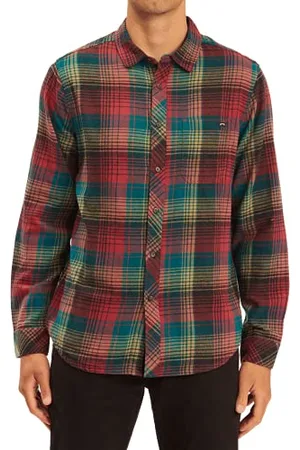 Billabong Herren Classic Long Sleeve Flannel Shirt Hemd mit Button-Down-Kragen, , Mittel