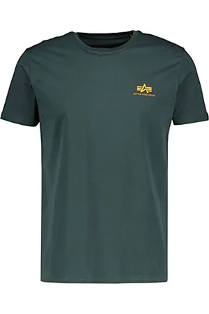 Alpha Industries Herren Basic T Small Logo T-Shirt, , S