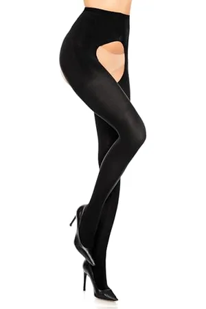 Glamory Damen Ouvert 60 Ouvert-strumpfhose Strumpfhose, , XL Große Größen EU