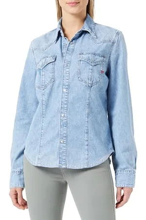 Diesel _DE-Waves Camicia_Shirt_Blau_S