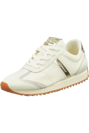 GANT FOOTWEAR Damen BEJA Sneaker, White, 38 EU