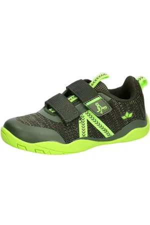 LICO Aride V Barfußschuhe, Grün/Lemon, 40 EU
