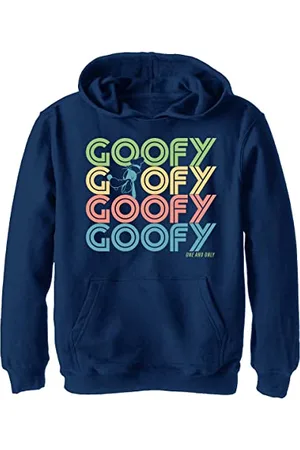 Disney Mickey Classic - Retro Stack Goofy YTH Hoodie 5/6