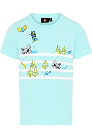 LEGO Wear Unisex Jungen Shark Lwtaylor 310 T-Shirt, , 104 EU