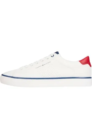 Tommy Hilfiger Herren Vulcanized Sneaker Low Schuhe, Beige (Ancient White), 46