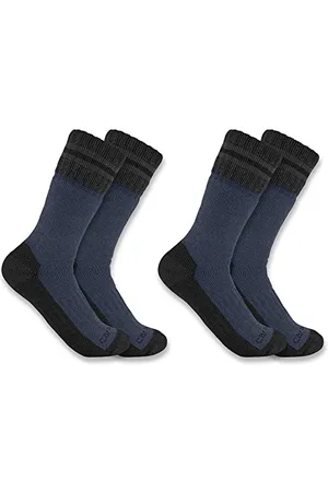 Carhartt Herren Schwere Stiefelsocken aus Synthetikwollmischung, 2 Paar, , L