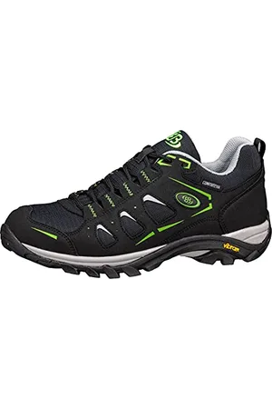 BRUTTING Mount Frakes Low Unisex Cross-Laufschuh, schwarz/grau/lemon, 46 EU