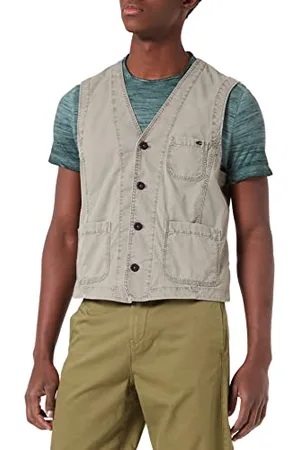 Camel Active Herren 444385/7581 Lässiger Blazer, Khaki, 62