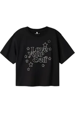 NAME IT Mädchen Nkfostinna Short Nreg Top Box T-Shirt, , 116 EU