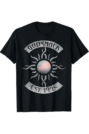 Godsmack – Legends Sun Rocker On Black T-Shirt