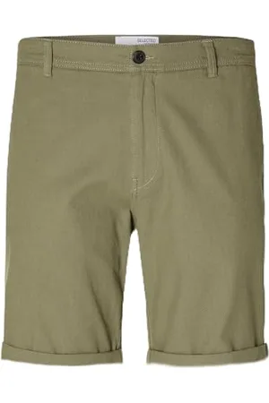 SELECTED Male Shorts Dehnbare Baumwoll