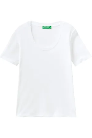 Benetton Damen 3ga2d1066 T-Shirt, , X-Small