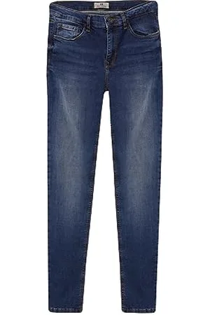 LTB LTB Damen Jeans Amy X - Skinny Fit - Blau - Ikeda Wash W25-W32 Stretch Baumwolle, Größe:25W / 30L, Farbvariante: