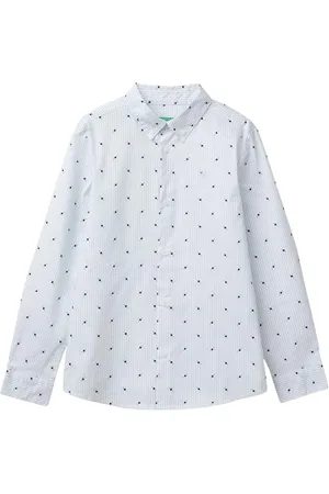 Benetton Jungen 5awrcq01m Hemd, , 160 cm