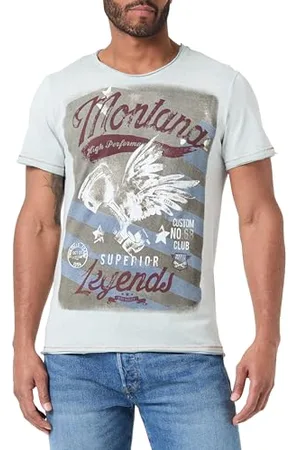 Key Largo Herren Montana Round T-Shirt, , XL