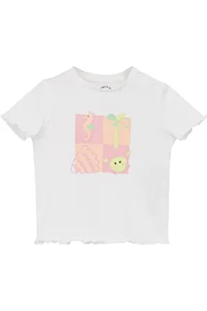 QS by s.Oliver Junior Baby Girls 2130655 T-Shirt, Kurzarm, , 68