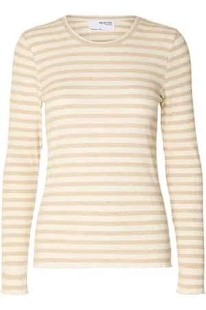 SELECTED Female Longsleeve Gestreiftes