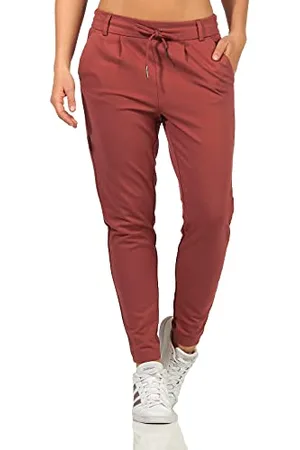 ONLY Damen Onlpoptrash Life Easy Col Pant PNT Noos Regular Fit Hose Mit Kordelzugverschluss Für Lounge Und Freizeit, ,XS / 32L