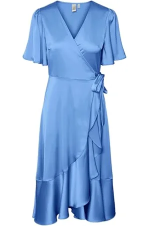 Y.A.S Thea 2/4 Midi Wrap Dress S. Noos