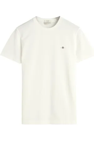 GANT Herren Slim Pique T-Shirt, , L EU