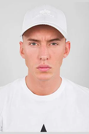 Alpha Industries Unisex VLC Cap Hut, White, Talla Única