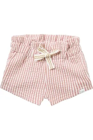Noppies Baby Baby-Mädchen Girls Needham Stripe Shorts, Rose Dawn-N026, 50