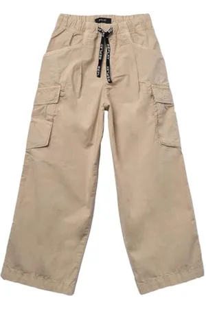 Replay Mädchen Cargo Hose mit weitem Bein
