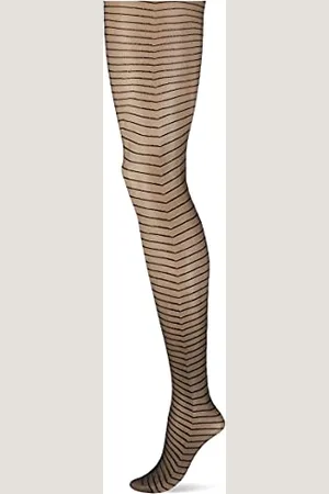 Hudson Damen LINE SH Strumpfhose, 40_DEN, Black, 36/38