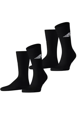 ESPRIT Herren Socken Unisex Logo Multipack M So Baumwolle gemustert 2 Paar, , 39-42