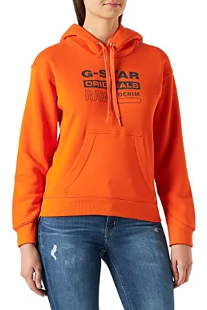 G-Star RAW Damen Premium Core Originals Logo Hooded Sweatshirt, , XXS