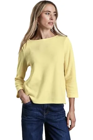 Street one Damen A322511 Shirt Mit U-Boot-Ausschnitt, , 44 EU