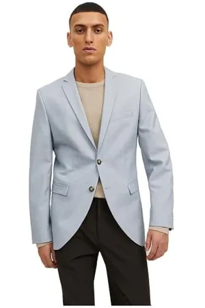 JACK & JONES Herren Jprsolaris Blazer Noos Blazer, Cashmere Blue/Fit: Slim Fit, 54