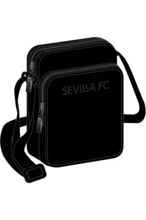 Safta Unisex Kinder Umhängetasche mit Außentasche von Sevilla FC Teen, 160 x 60 x 220 mm