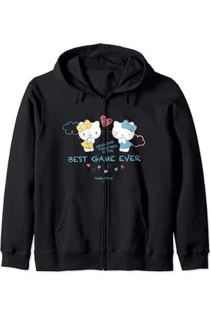 Hello Kitty Zusammenwachsen ist das beste Spiel aller Zeiten - Kapuzenjacke