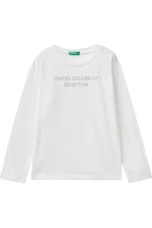 Benetton Mädchen M/L 3i1xc10js T-Shirt, , 130 cm