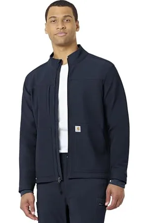 Carhartt Herren Herren Fluid Resistant Fleece Jacke, Marineblau, 2X