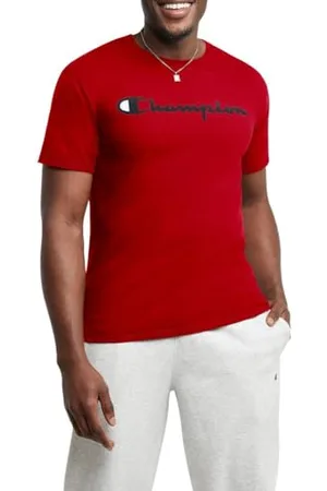 Champion Herren Classic Jersey Script T-shirt T Shirt, , XL EU